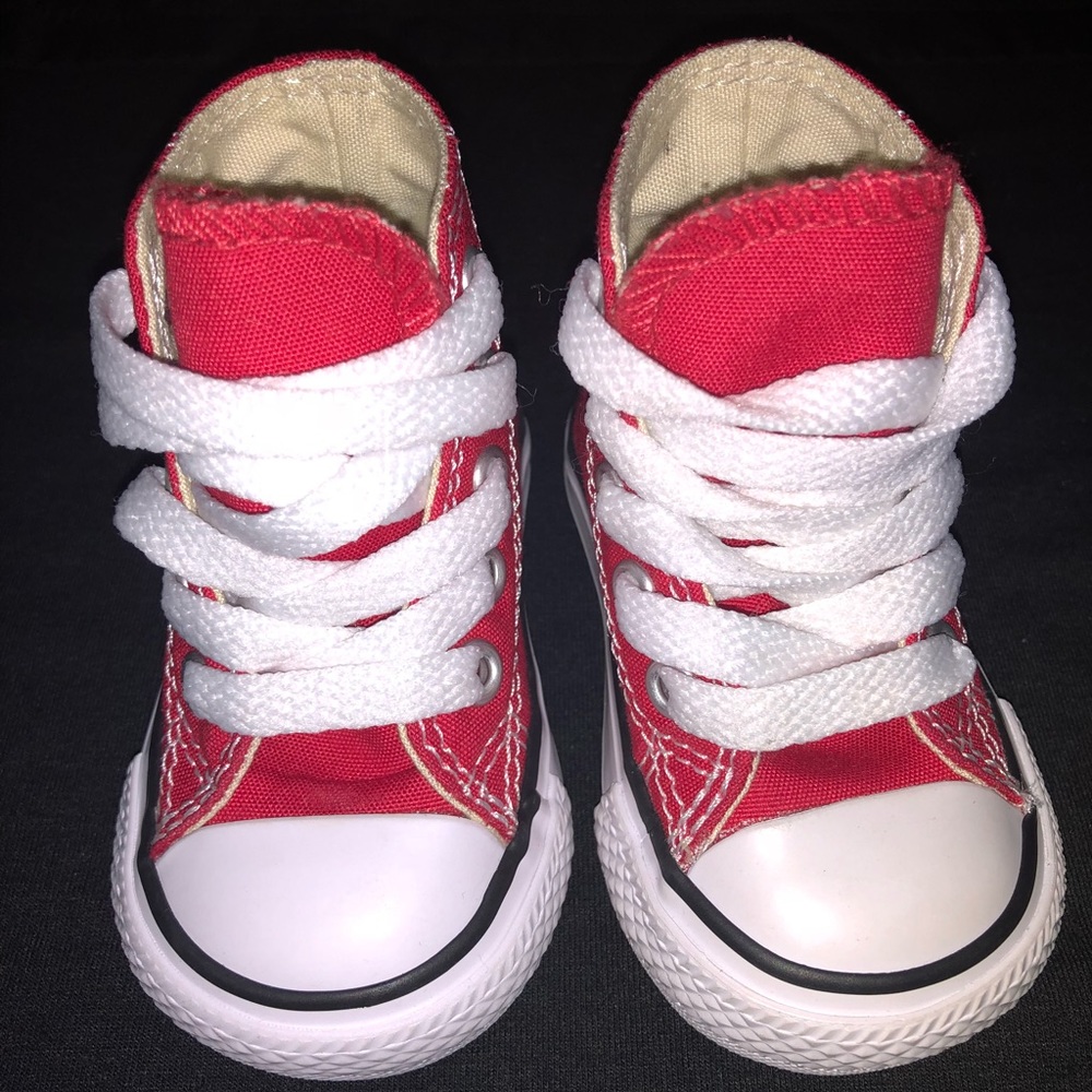 Red Converse - Picture 3 of 3